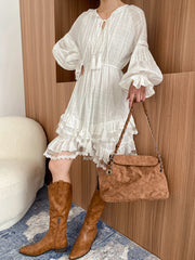 Irregular layered dress