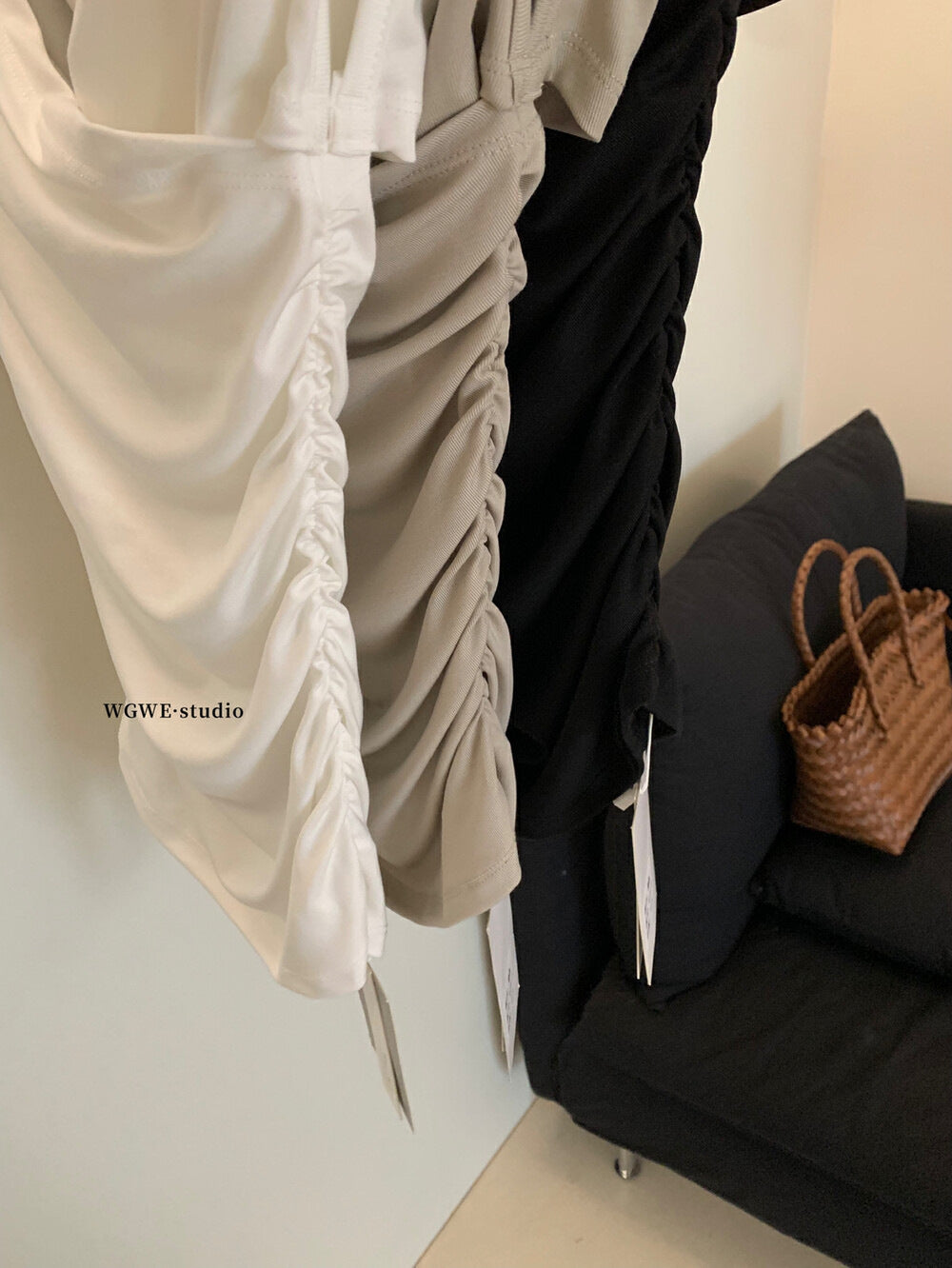 Ruched Crisscross  Top