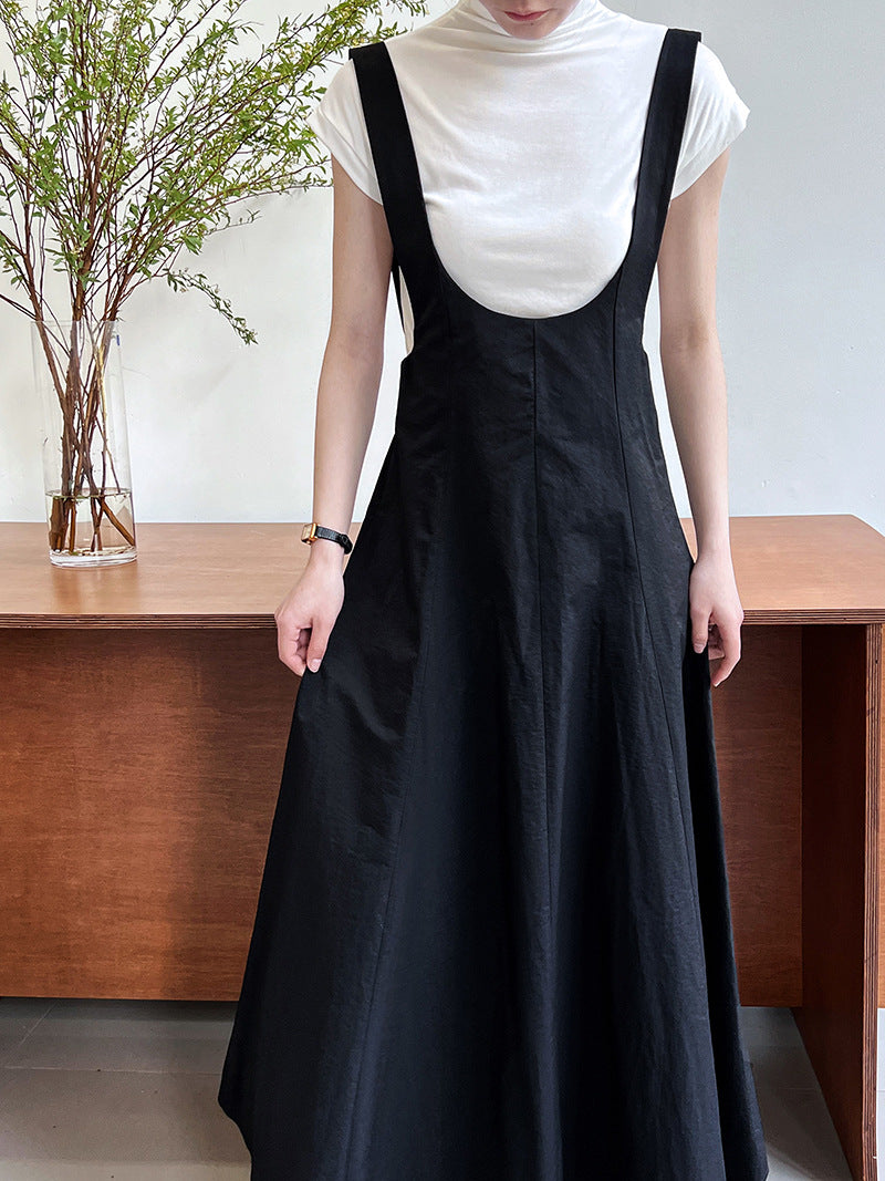 Half Turtleneck Slim Fit Short Sleeve T-Shirt