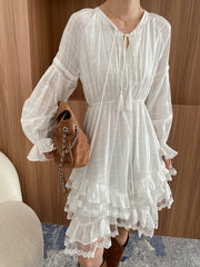 Irregular layered dress