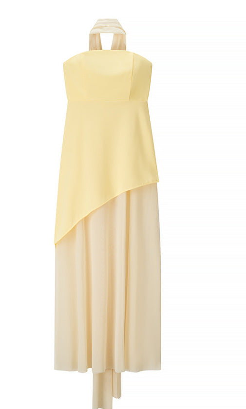 Elegant Off-Shoulder Tube Dress | Party Dress