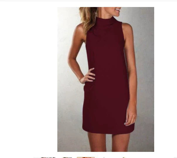 New Ladies Comfortable Breathable Sleeveless Dress
