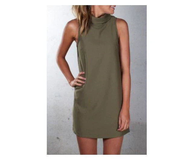 New Ladies Comfortable Breathable Sleeveless Dress