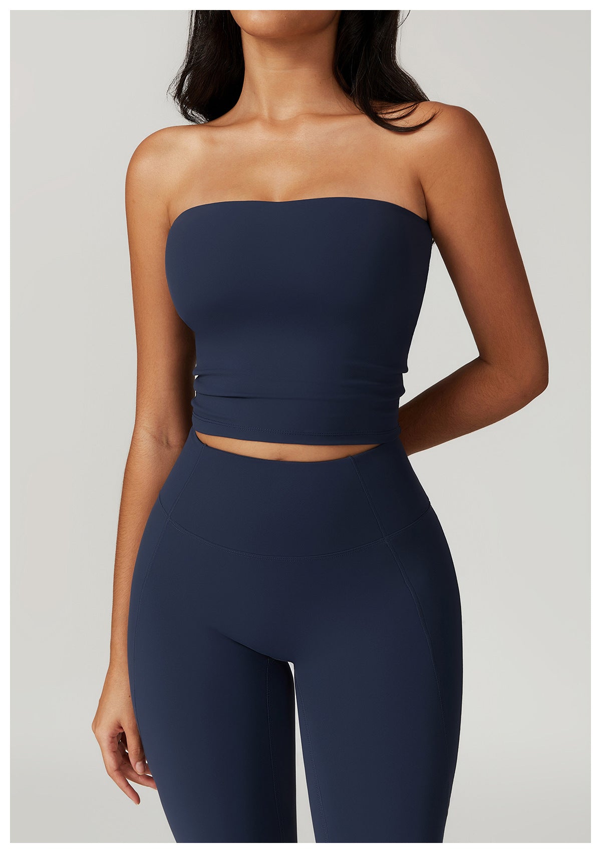 Bra-Free Fitted Strapless Top