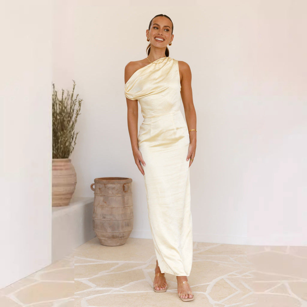 Off-shoulder Midi Dress