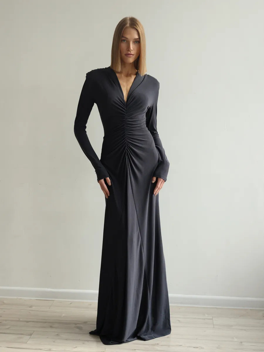 Ruched Maxi Dress