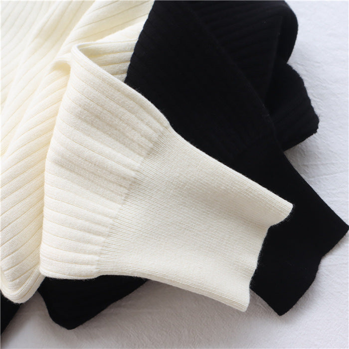 V-neck Button-front Closures Long Sleeves Cardigan