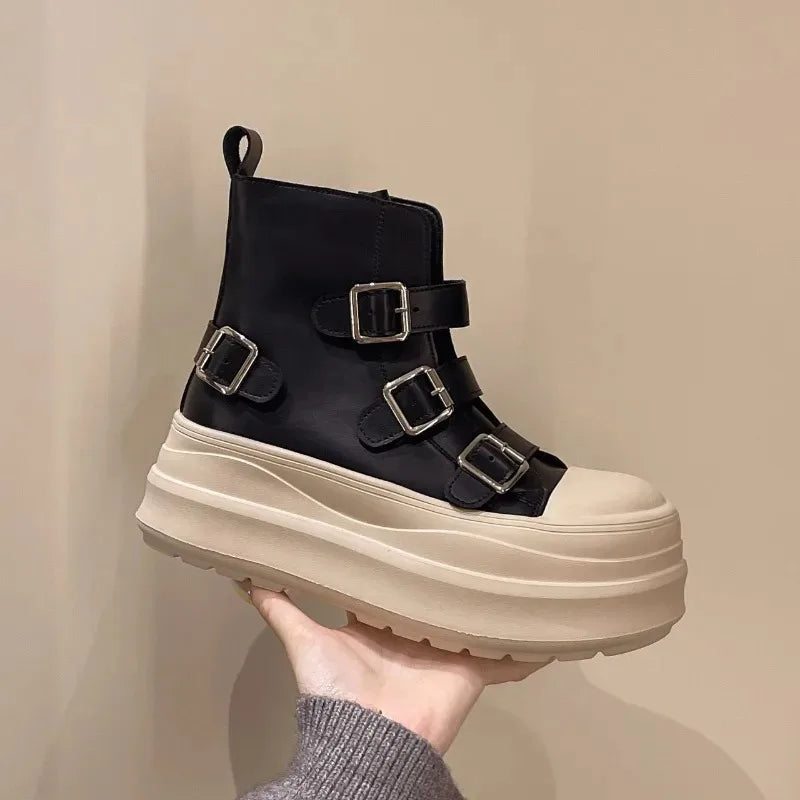 Platform Ankle Boots