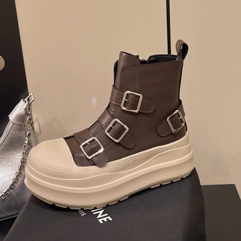 Platform Ankle Boots