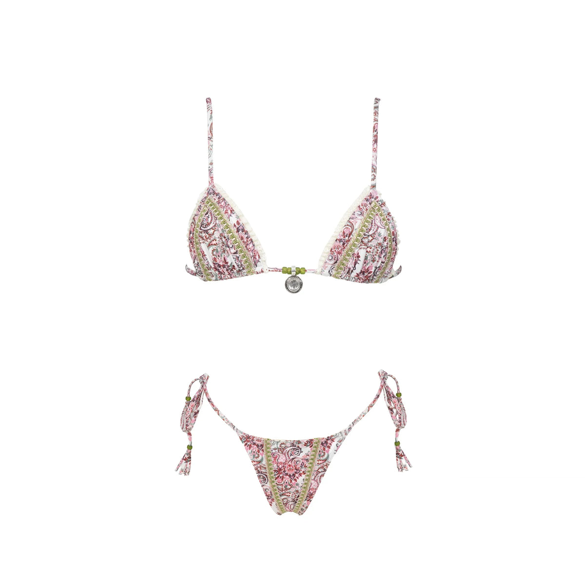 Print Bikini Set Halter Bikini Swimsuit Bathingsuit Resort Wear