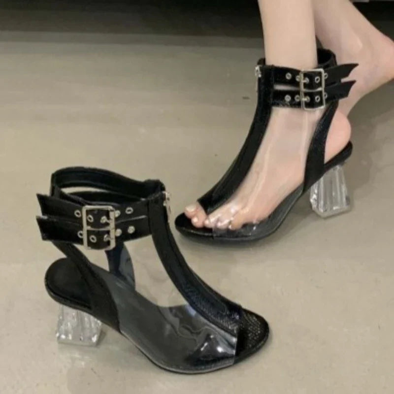Punk Zip Design Brand Modern Boots
