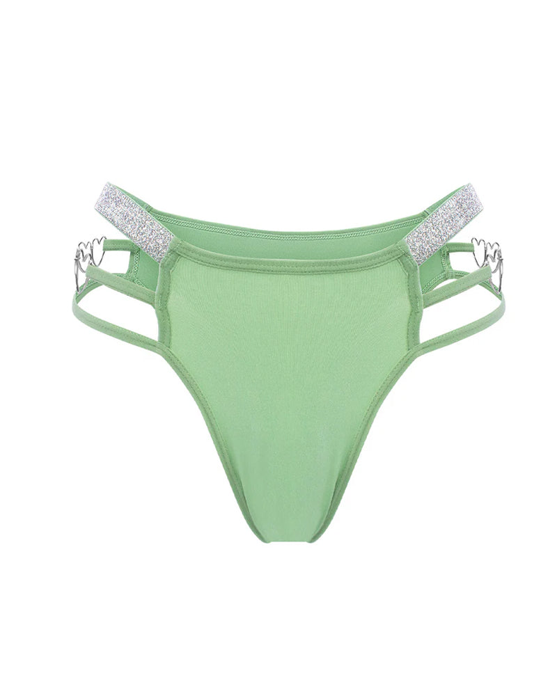 Heart-shaped Chain Soft Breathable Panties