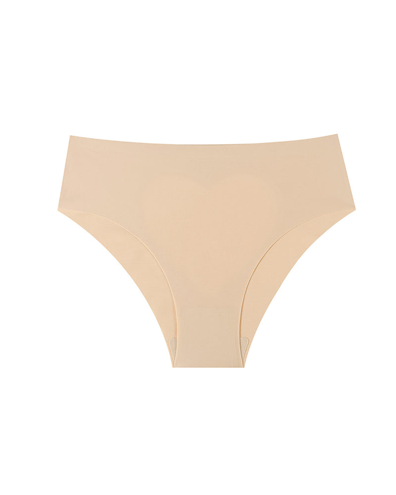 Sheer Mesh Heart-shaped Cutout Stretchy Seamless Panties