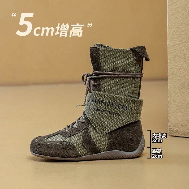 Retro Ankle Boots