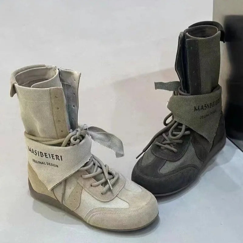 Retro Ankle Boots