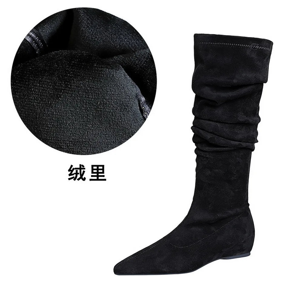 Retro Suede Women's Boots