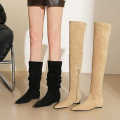 Retro Suede Women's Boots