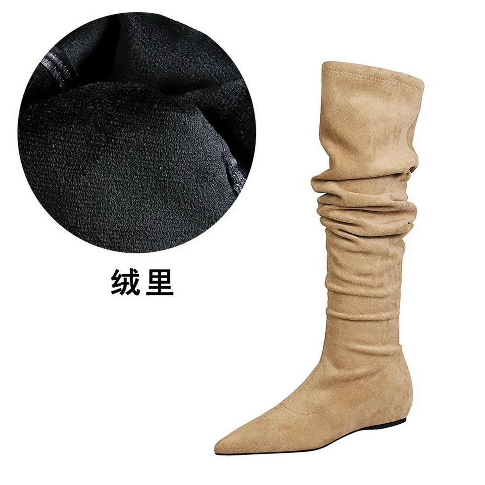 Retro Suede Women's Boots