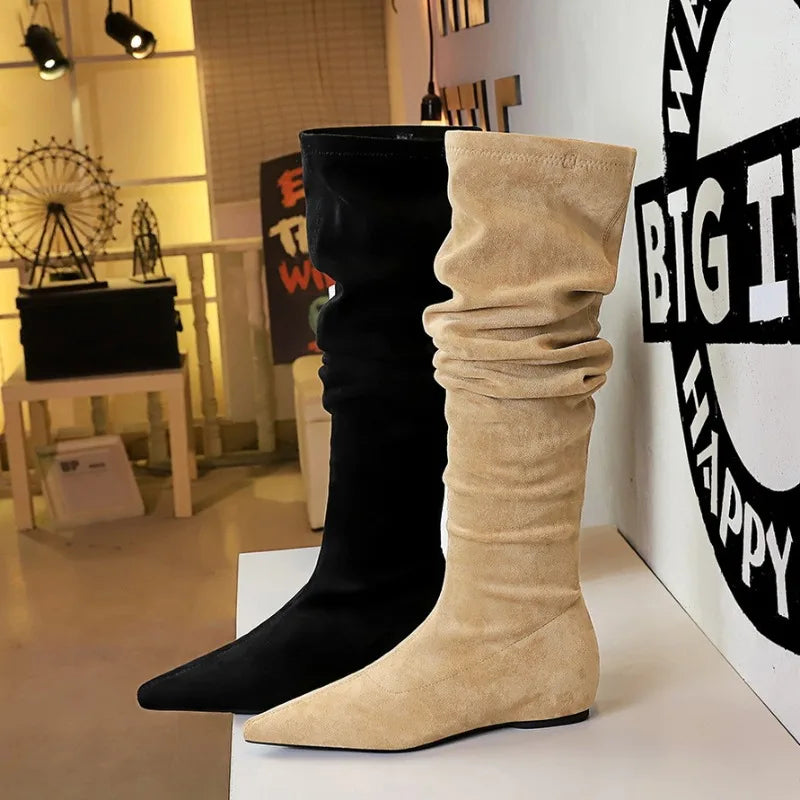 Retro Suede Women's Boots
