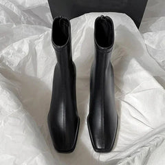 Retro brown Brand Ankle Boots