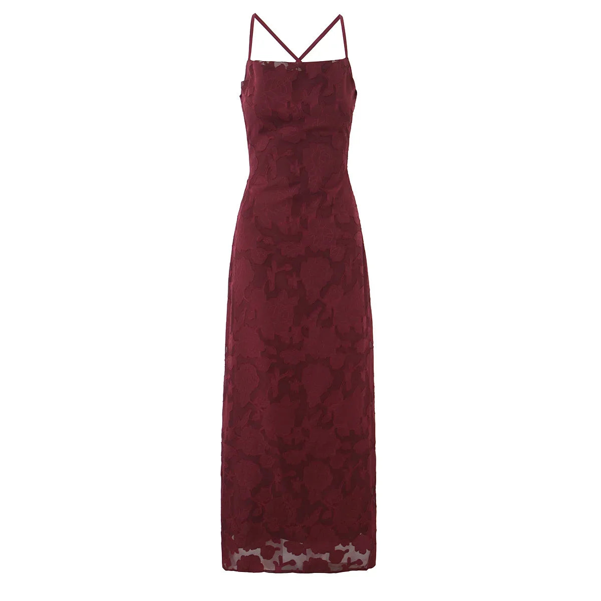 Bandage Back Backless Sexy Maxi Dresses
