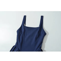 Sexy Elegant Navy Blue Tank Dresses