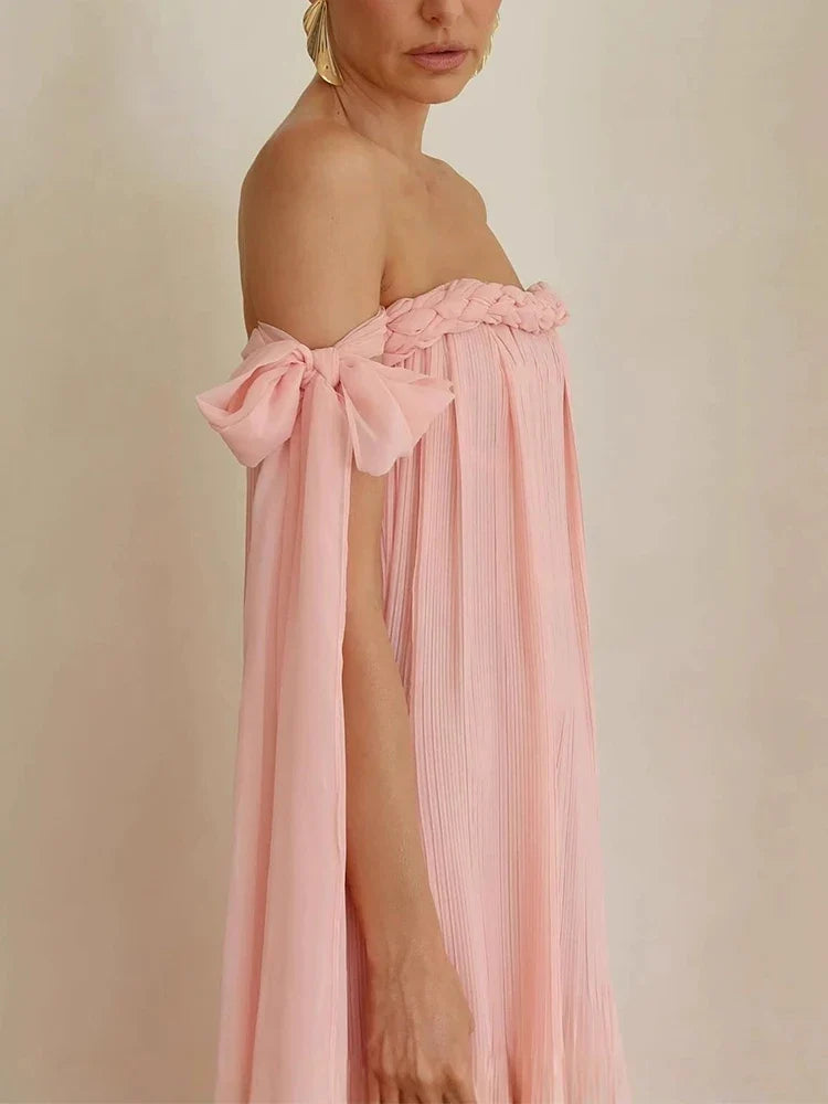 Solid Color Vacation Maxi Dresses