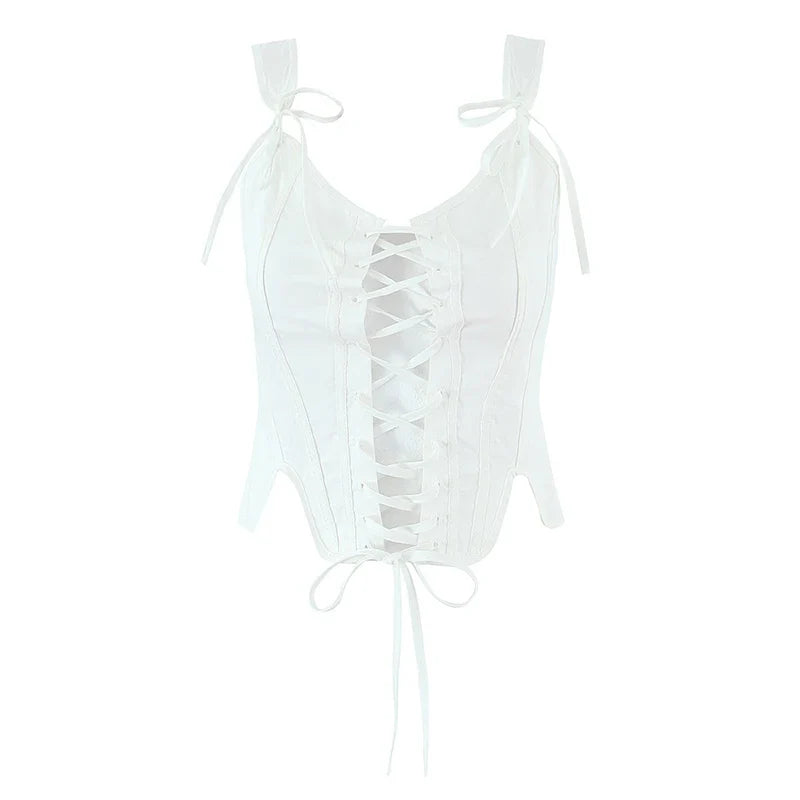 2pcs White Elegant Mini Dresses