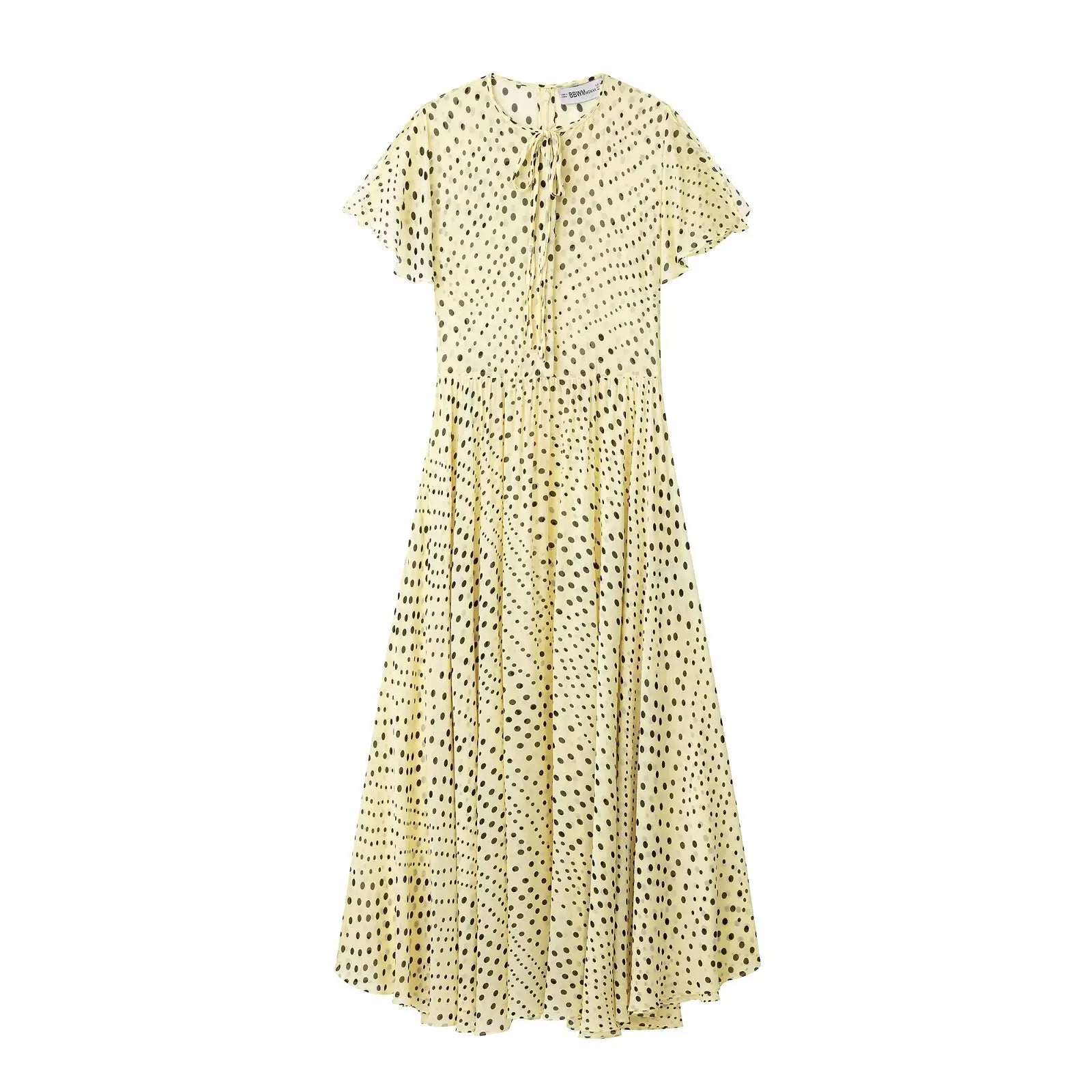 Polka Dot Maxi Dresses