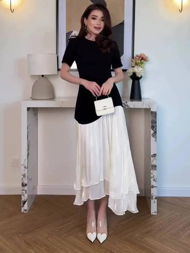 Fake Two-piece Dresses
