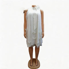 Summer Butterfly Decoration Vestidos Dresses