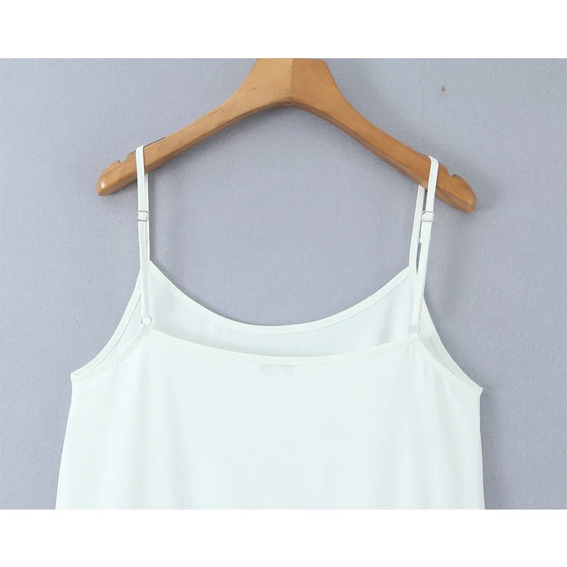 Design Irregular Hem Sling Dresses