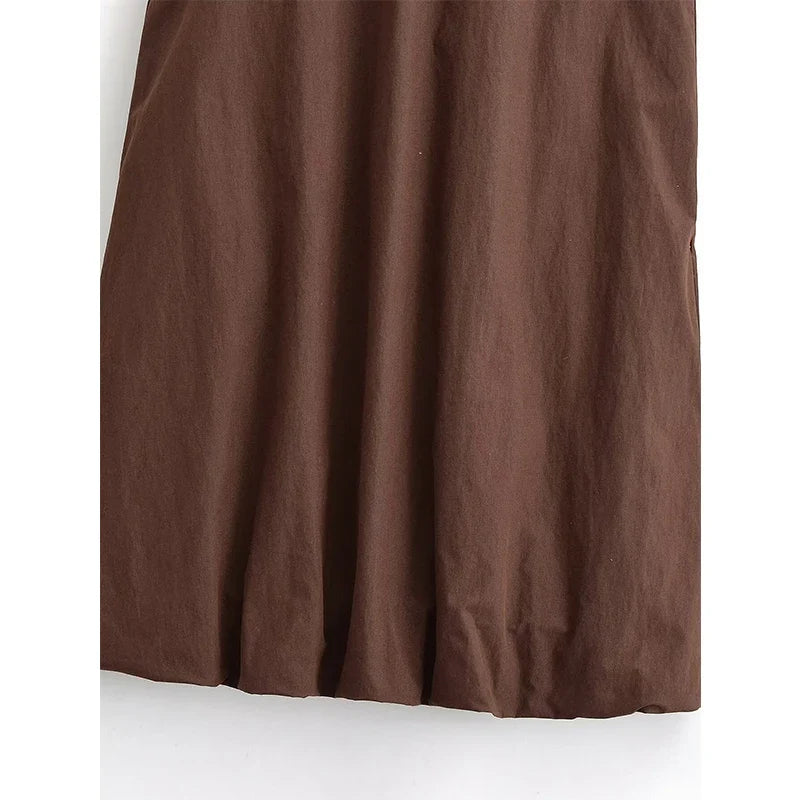 Minimalist Loose Fit Sleeveless Dresses