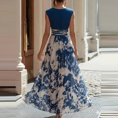 Ladies Elegant Cocktail Party Dresses Sexy V Neck Sleeveless Slim Fit Commuter Dresses