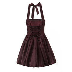 Elegant Halter Ball Gown Dresses