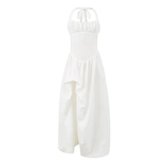 Elegant Pink White Evening Dresses