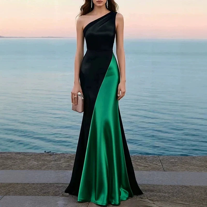 Elegant Asymmetrical Long Dresses