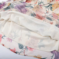 Boho Floral Print Midi Dresses