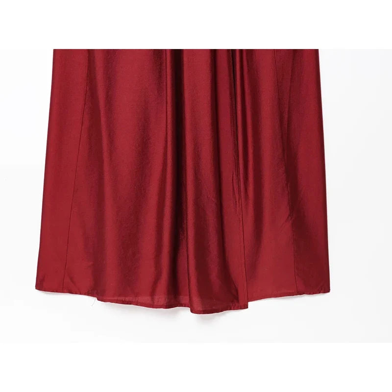 Temperament Sexy Backless Halter Long Dresses