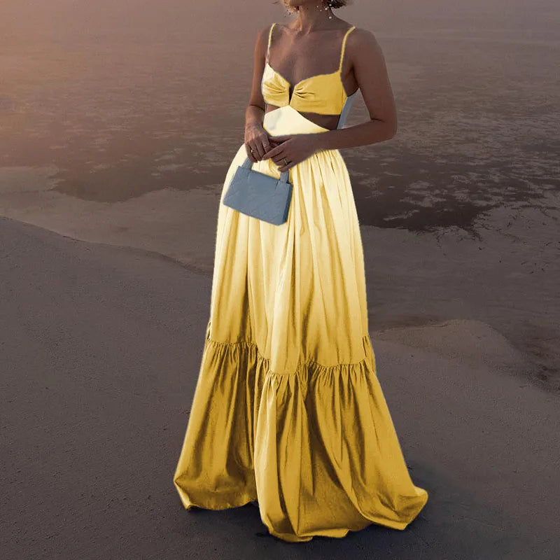 Elegant Sleeveless Slim Dresses