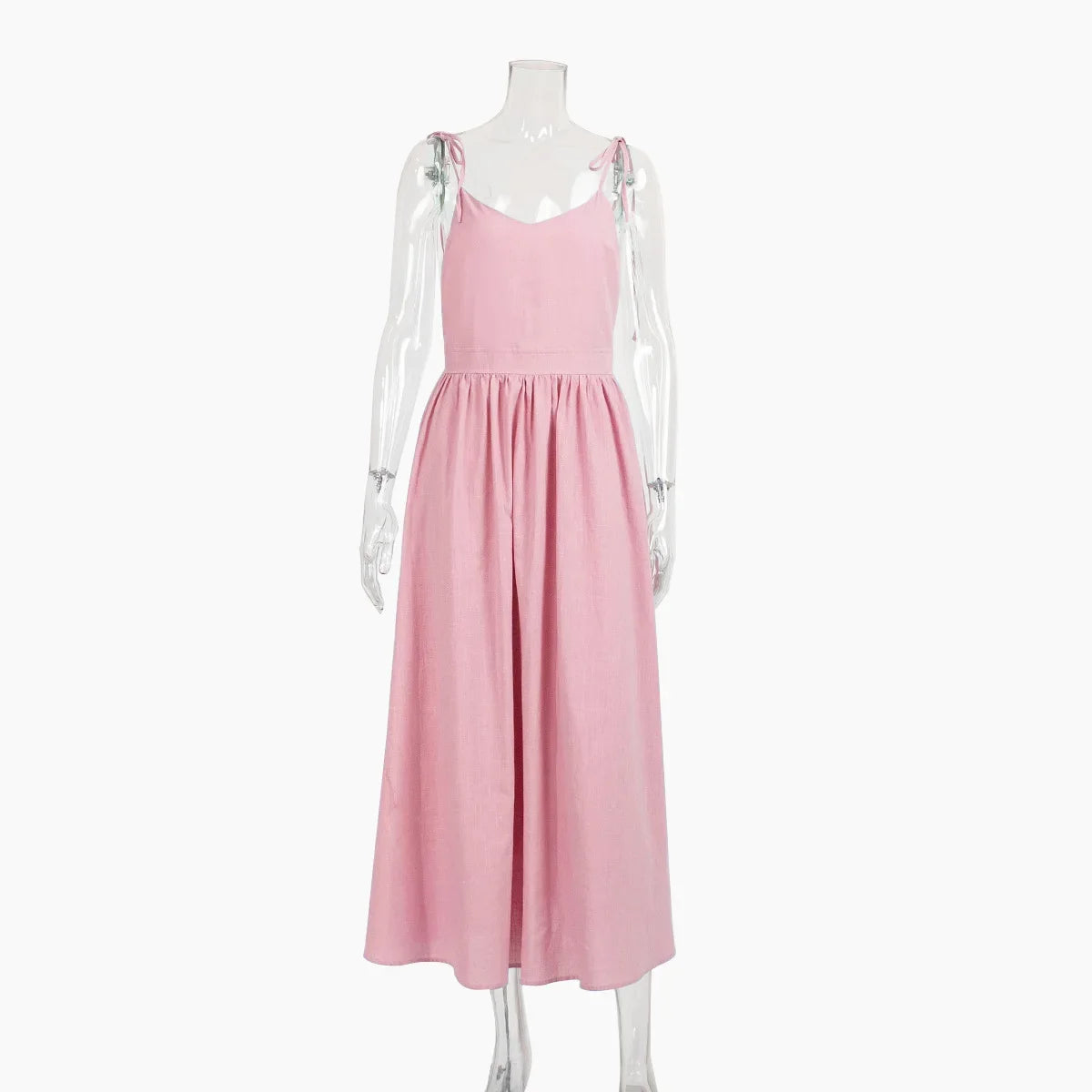 Sexy V-neck Strap Backless Dresses
