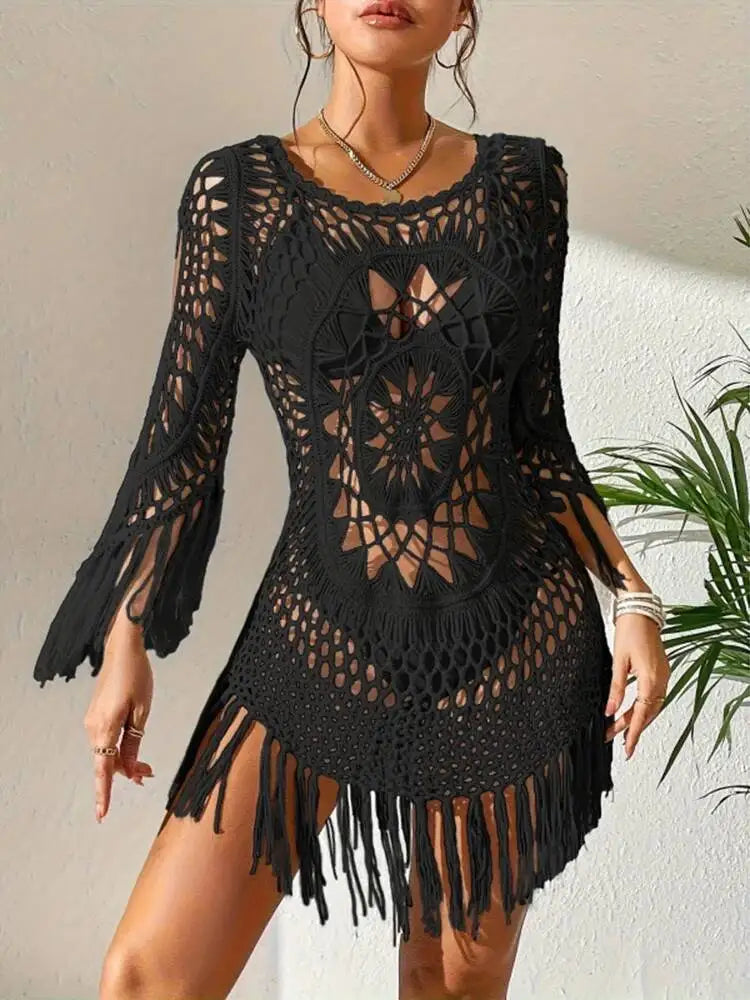 Summer Hand-Crocheted Beach Dresses
