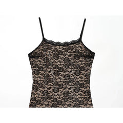 European And American Lace Sling Sexy Dresses
