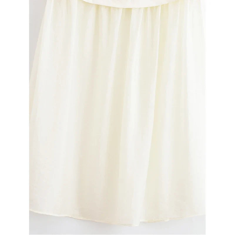 High Street Patchwork Strapless Midi Dresses