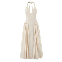 Sexy Backless Halter Dresses