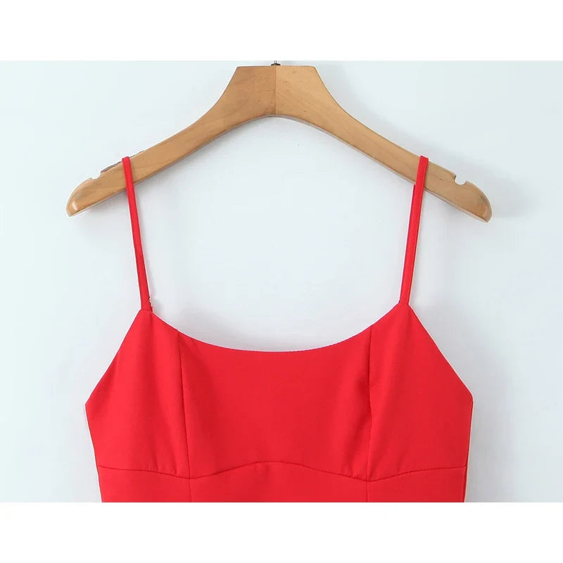 Spaghetti Straps Backless A-line Mini Sexy Dresses