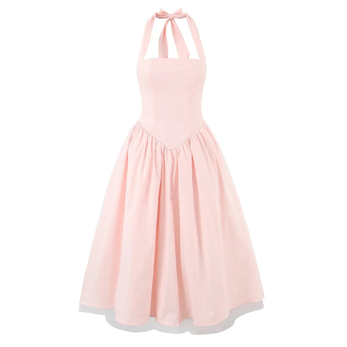 Sexy Backless Halter Elegant Clothes Evening Party Festival Dresses