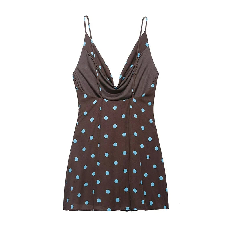 Polka Dot Mini Dresses