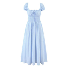 Blue Pink Striped Dresses
