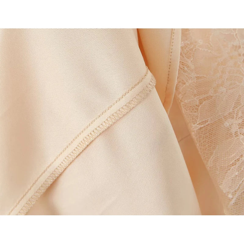 Spice Girls Lace Embroidery Sling Mini Dresses Front Lace Up V Neck Low Waist Summer Sexy Dress
